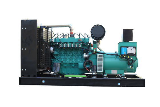 Natural Gas 250kw Weichai WP13D317E300NG Biogas Generator Set with Soundproof Canopy