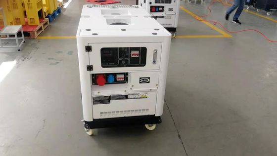 3 Phase 12kw Diesel Generator 15kva 2 Cylinder Silent Canopy Portable Small Silent Generators
