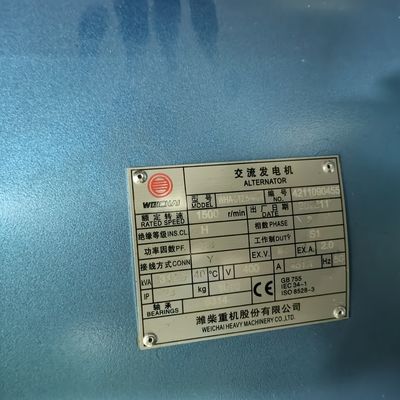 Methane Gas Electric Generator 250kw 3 Phase with Weichai Engine and CE/ISO Certificate