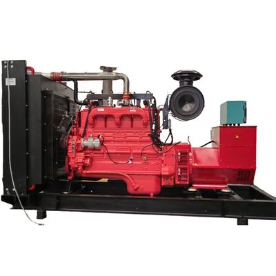 24V DC Electric Start Cummins 100kva Methane Gas Generator with IP23 Protection Class