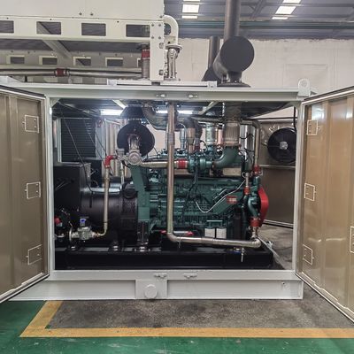 1 Mw 2mw Natural Gas Generator Biogas Genset Engine with and Water Cooled Method