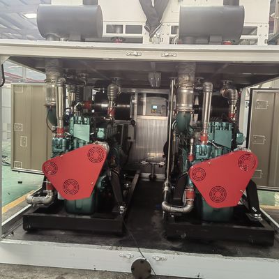 1 Mw 2mw Natural Gas Generator Biogas Genset Engine with and Water Cooled Method