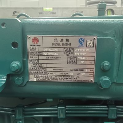 1800RPM 125KVA Super Silent Soundproof 100KW Rain Resistant Electric Power Generator IP23