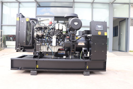 Perkin UK Engine and Lorysumr Leroy Somer Generator 0.25 MVA 3-Phase Electric Generator