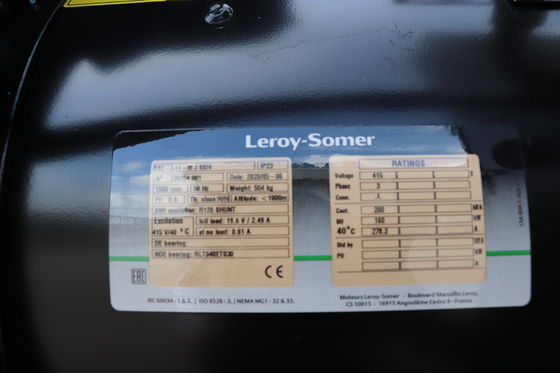 Perkin UK Engine and Lorysumr Leroy Somer Generator 0.25 MVA 3-Phase Electric Generator