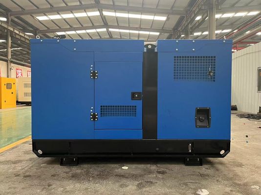 30kw 37.5KVA 4BT3.9-G Cummins Engine Rainproof Silent Canopy Generator with 1800RPM Speed