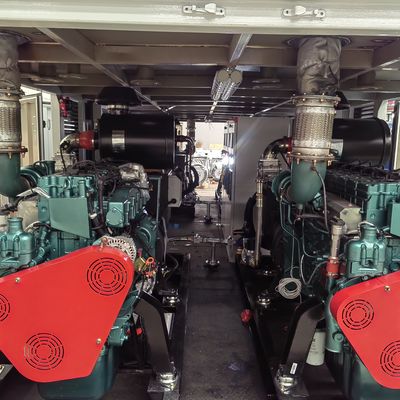 600 kVA and 1000 KVA Three Phase Natural Gas Generator Frequency Options of 50HZ/60HZ
