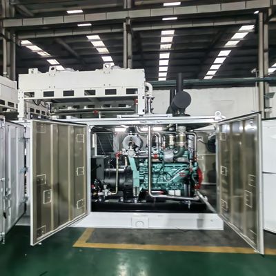 600 kVA and 1000 KVA Three Phase Natural Gas Generator Frequency Options of 50HZ/60HZ
