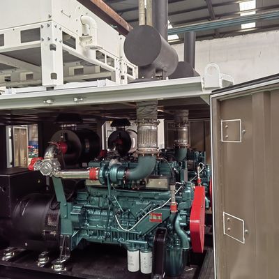 Electrical Start 750kw 937.5kva Silent Soundless Natural Gas Power Plant Generator Set