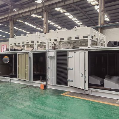 1MW 1.2MW Natural/biogas/biomass Gas Generator Power Plant with 230/400V Rated Voltage