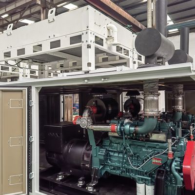 1MW 1.2MW Natural/biogas/biomass Gas Generator Power Plant with 230/400V Rated Voltage