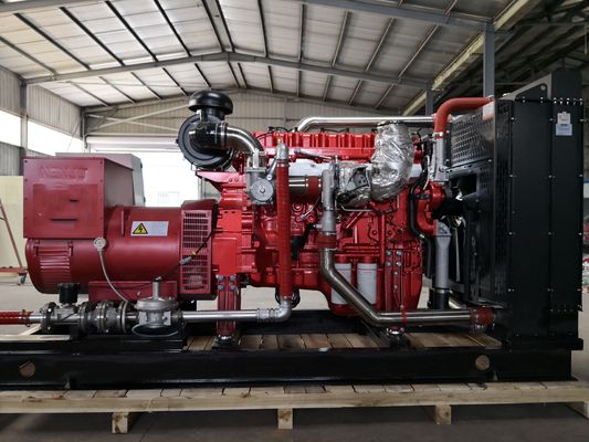 CE ISO Approved Yuchai 350KW 440KVA Natural Gas/CNG/LNG Generator Set YC6TDG-350B5LC