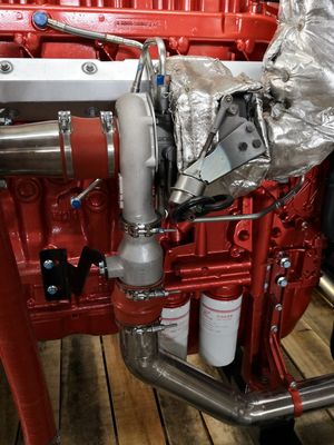 CE ISO Approved Yuchai 350KW 440KVA Natural Gas/CNG/LNG Generator Set YC6TDG-350B5LC