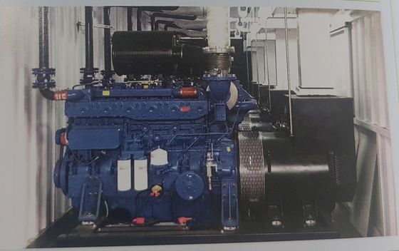 CE ISO Certified Yuchai 300KW 375KVA Natural Gas Generator Set IP23 Protection Class