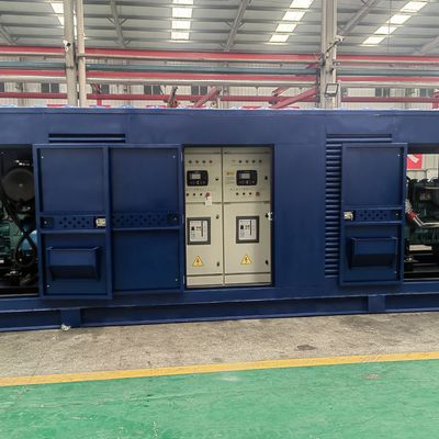 Customized 500kw Biomass Generator Water Cooled Method and Natural Gas Fuel