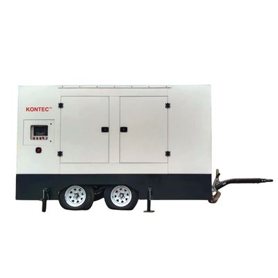 Russian Control System 100KW to 500KW Trailer Generator Portable Natural Gas Genset