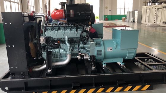 50HZ/60HZ Frequency Natural Gas 250kw SINOTRUK T12D Standby Generator for Manufactory