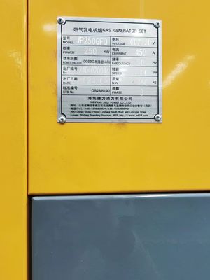 50HZ/60HZ Frequency WEICHAI Natural Gas Generation Equipment Generators Gas Engine Genset