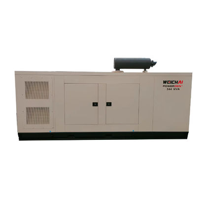 Continuous Power 350kva 280KW Weichai Natural Gas Generator for Silent Operation