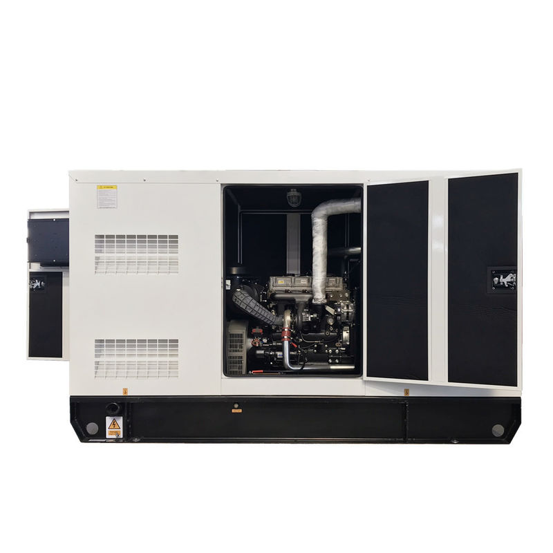 24V DC Electric Start and IP23 Protection Class 30KVA 24KW Soundproof Diesel Generator