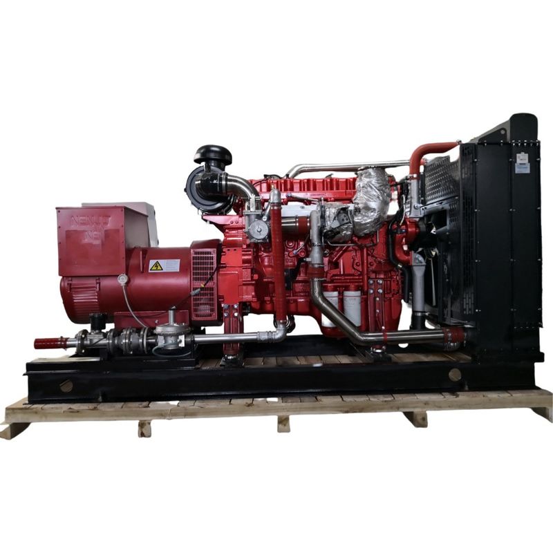CE ISO Approved Yuchai 350KW 440KVA Natural Gas/CNG/LNG Generator Set YC6TDG-350B5LC