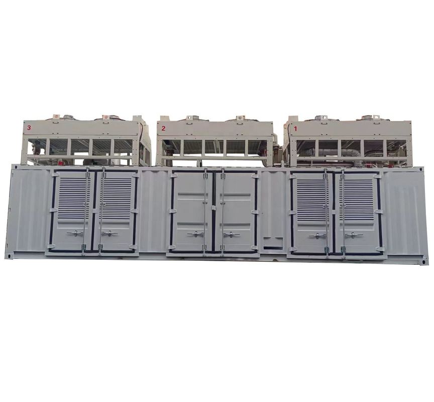 Operating System Language Russian 1MW Natural Gas Generator for Russian Market Operation